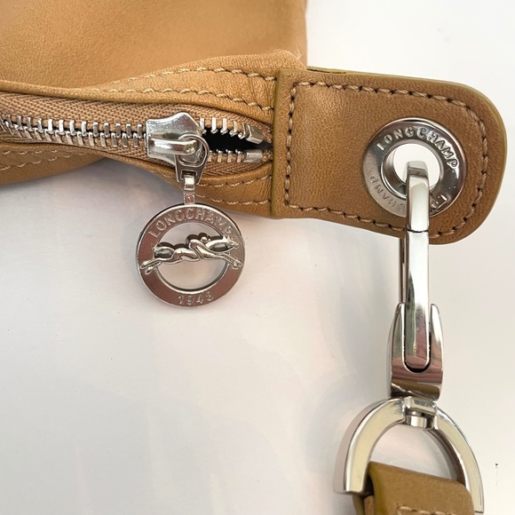 Longchamp Le Pliage Cuir Lambskin CUMIN small leather bag - Picture 12 of 16